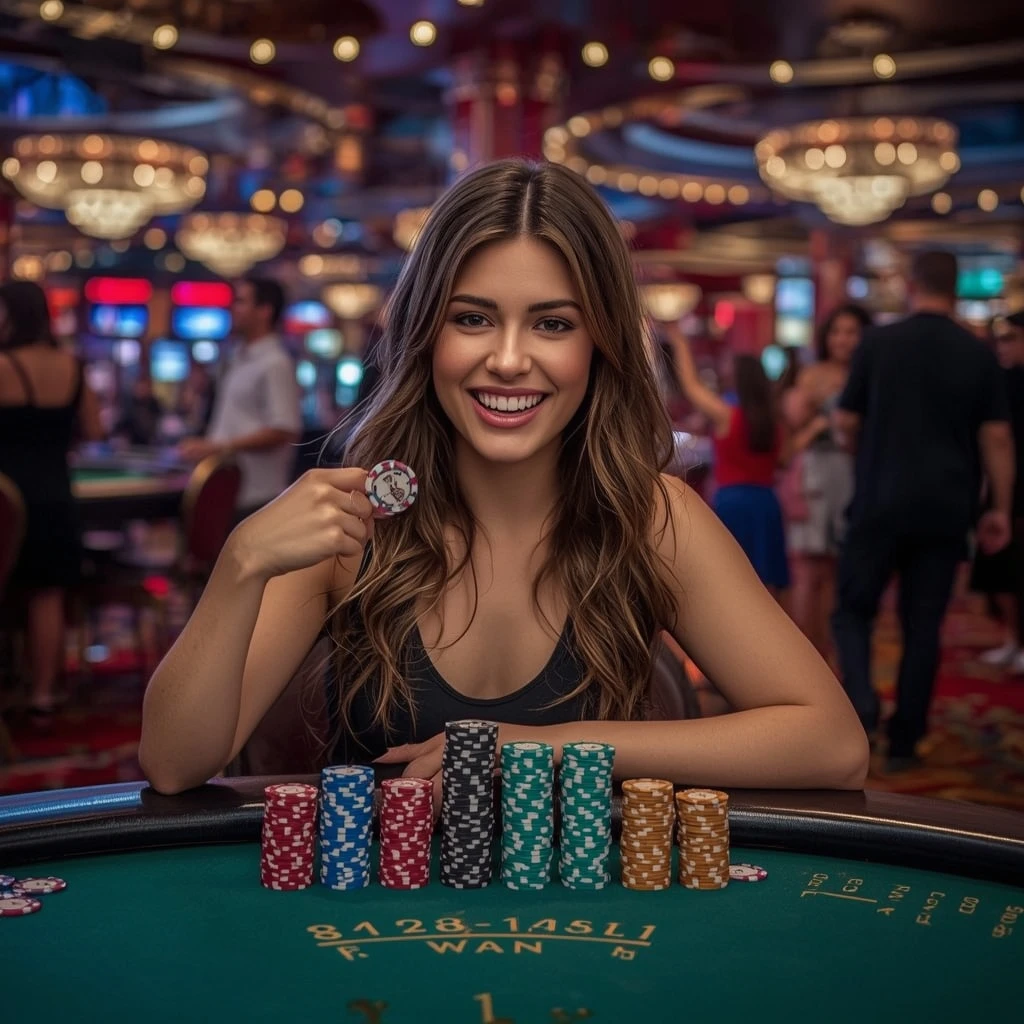 bono en las manos del hombre en el casino JET CASINO